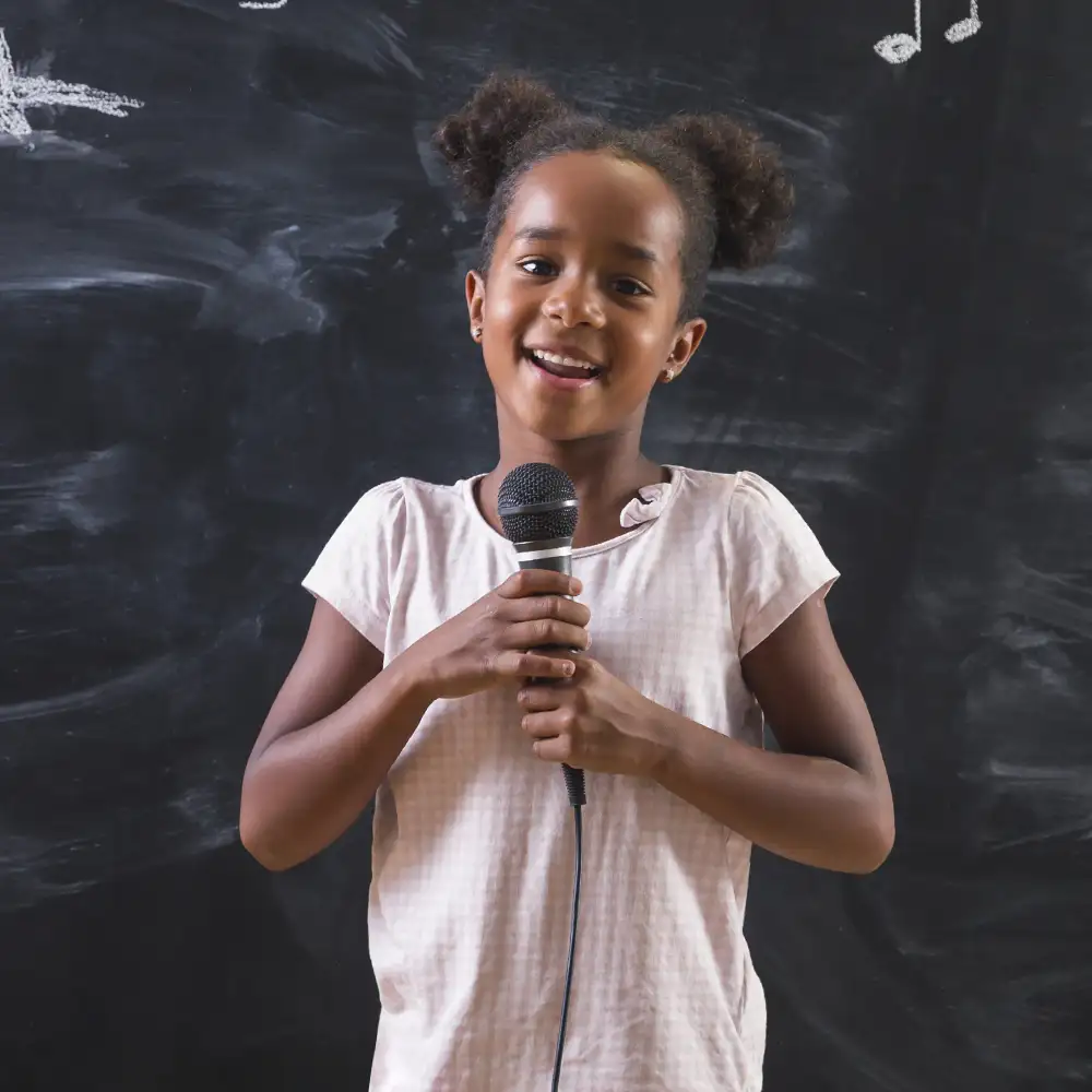 Singing and Voice lessons are taught at Eskay's Music Lessons