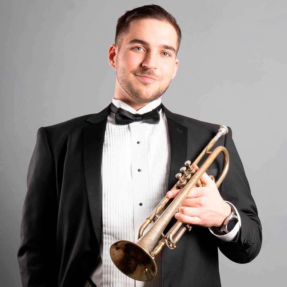 Glenndon Gifford teaches trumpet for Eskay's Music Lessons located on Long Island